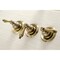 Kingston Brass KB233ALAB Three-Handle Tub and Shower Faucet, Antique Brass KB233ALAB - alternate 3